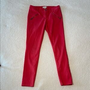 Stylish Red Skinny Pants